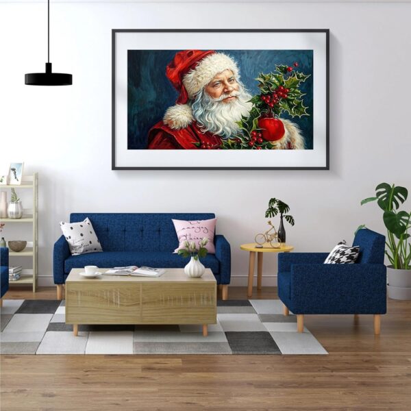 Large Christmas Diamond Art Kits for Adults - 5D Santa Claus Diamond Painting Kits 5
