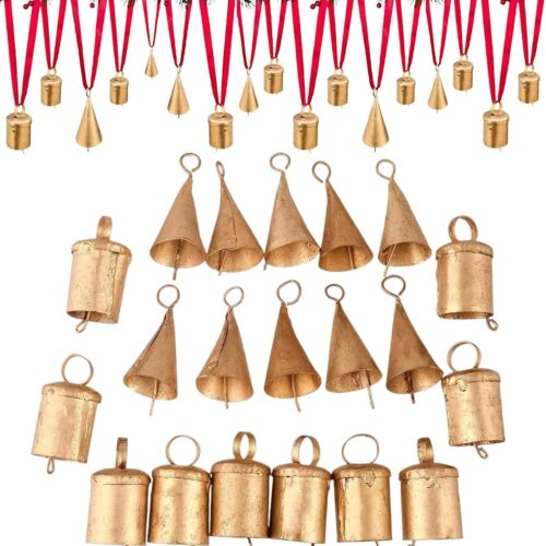 71xJQLbYmwL._AC_SL1500_ Set of 20 Christmas Bells for Decoration