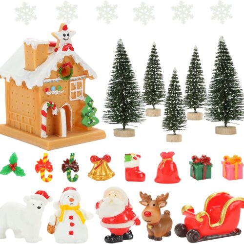 81-OccVJSPL._AC_SL1500_ Christmas Miniature Figurines for Crafts, 25 PCS