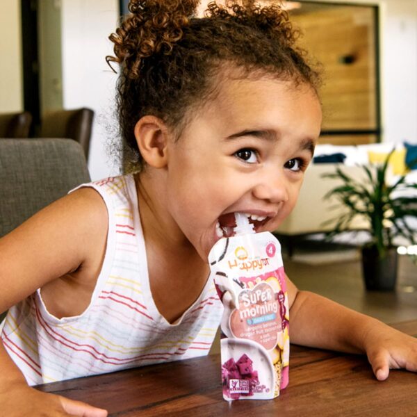 Organics Stage 4 Baby Food Pouches, Gluten Free, Super Morning Fruit & Oat Variety Pack Blend 4 Oz (Pack of 16) 5