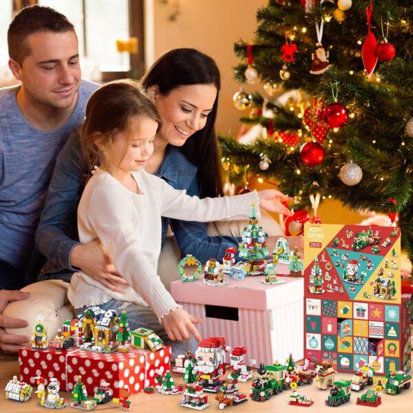 1123 Pieces Advent Calendar 2024 Building Blocks Set 5