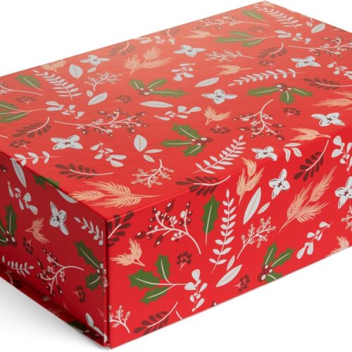 81UlJ2suHpL._AC_SL1500_ Luxury Gift Box with Magnetic Lid | Christmas Red Decorative Gift Boxes for Presents
