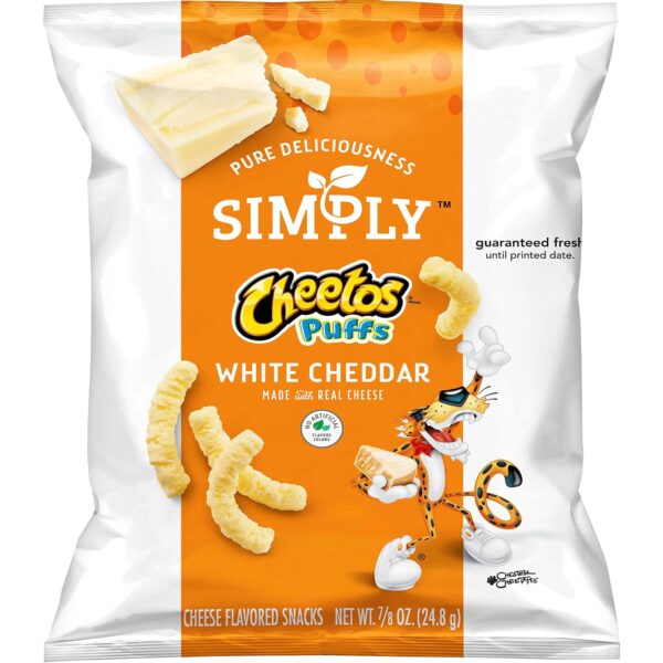 Cheetos Puffs White Cheddar, 0.875 Ounce (Pack of 36) 2