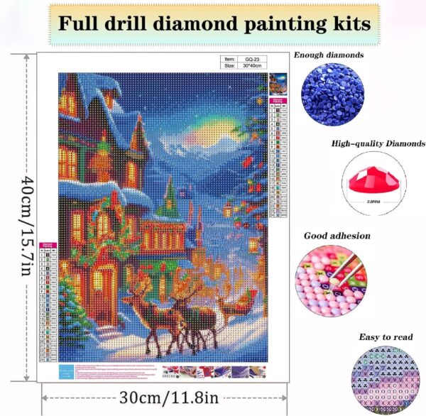 Christmas Dree Diamond Painting Kits for Adults Beginners 2