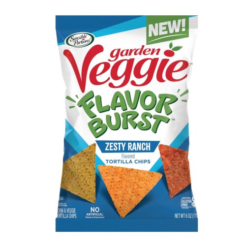 81w6ac24ZuL._SL1500_ Garden Veggie Flavor Burst Tortilla Chips, Ranch, 6 Oz
