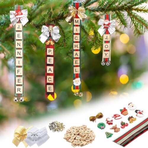 81wTh5jJIiL._AC_SL1500_ Christmas Ornaments Tree Decorations Personalized Crafts for Girls Adults Kids Kit DIY