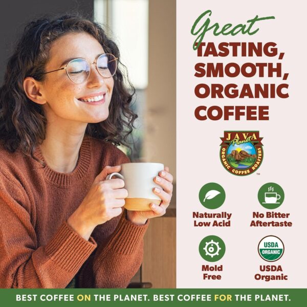Low Acid Coffee, Organic Guatemala Single Origin: Whole Bean Medium Roast 2
