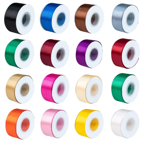 Craft County Double Faced Satin Ribbon 1