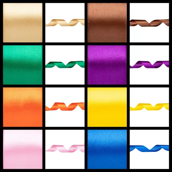 Craft County Double Faced Satin Ribbon 2