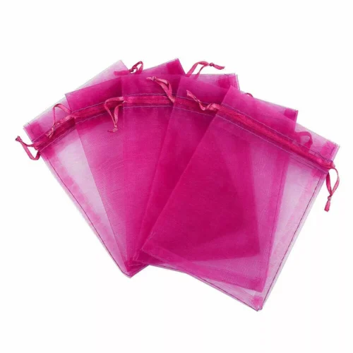 s-l1600 (40) 100 200pcs Drawstring Organza Gift Bags Wedding Party Jewelry Pouches 4x6" 5x7"