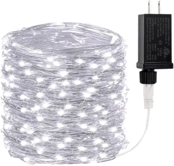 200 LED Christmas String Lights Indoor Outdoor Waterproof Plug in for Tree Room 1