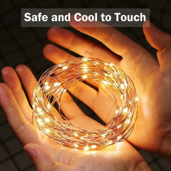 200 LED Christmas String Lights Indoor Outdoor Waterproof Plug in for Tree Room 4