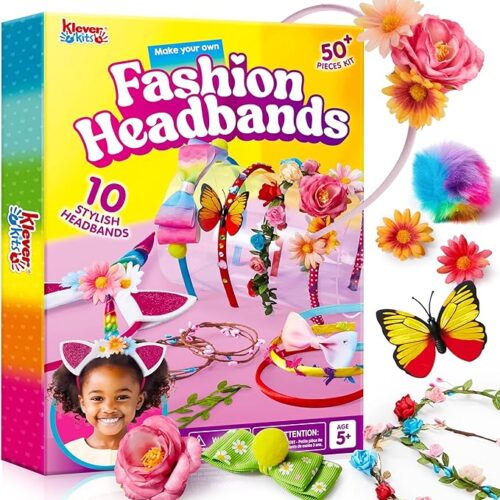 1 Make Your Own Fashion Headbands - DIY Hair Accessories Set
