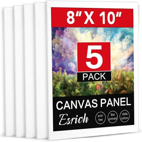 1 5 Pack Canvases for Painting