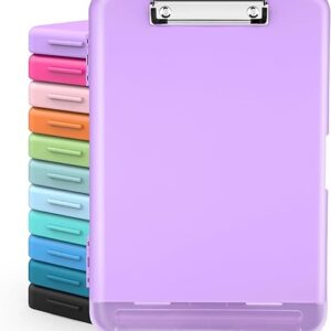 High Capacity Clip Boards 8.5x11 with Storage