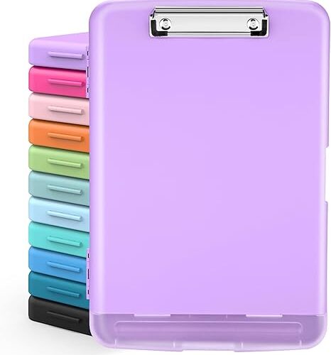 1 High Capacity Clip Boards 8.5x11 with Storage