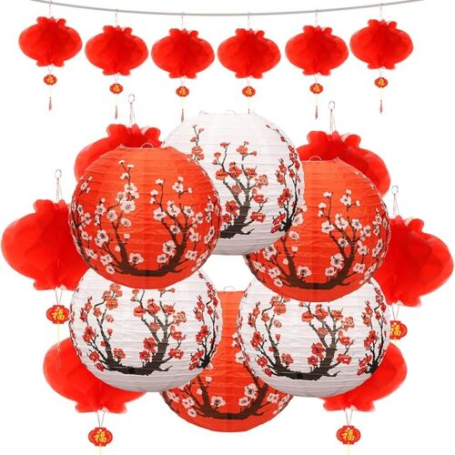 1 26pcs Chinese Lanterns
