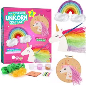 Unicorn Crafts for Kids - Sewing Kit Gift for Girls