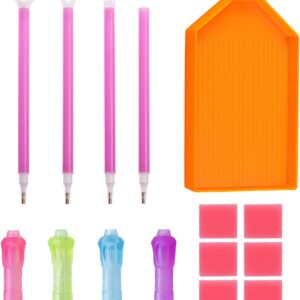 Diamond Painting Tools Drill Pen Grip and Diamond Painting Trays