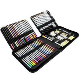 Drawing Artist Kit Set Pencils and Sketch Charcoal & Bag