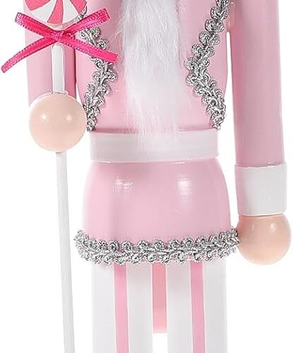 Pink Nutcracker Christmas Decorations 14 Inch