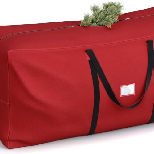 Tree Storage Container, up to 7.5 ft Wear-Resistant 600D Oxford Fabric