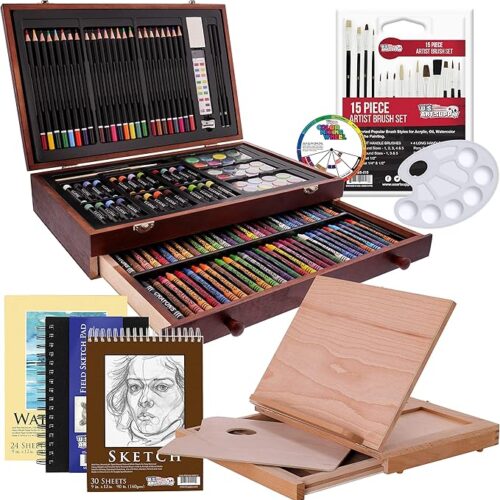 163-Piece Deluxe Art Supply Set