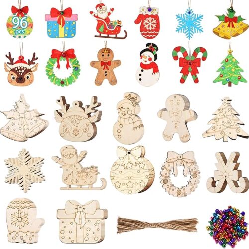 Wooden Christmas Ornaments