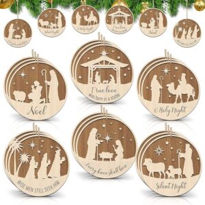 Christmas Nativity Scene Ornaments