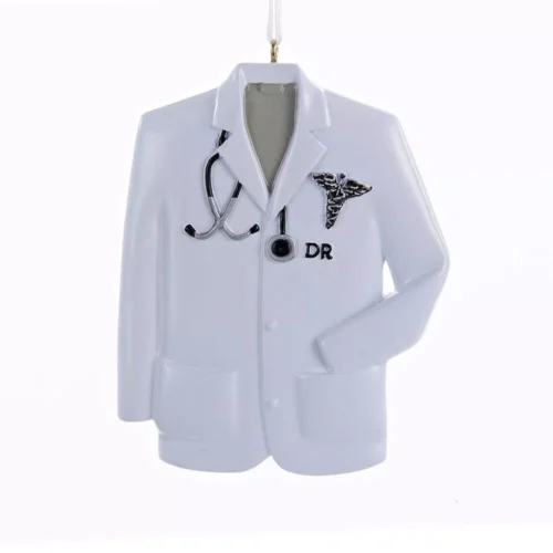 1 3.5-inch Resin Doctor Christmas Ornament