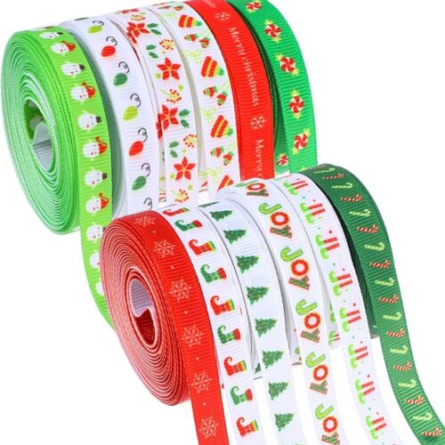 12 Rolls Christmas Ribbon