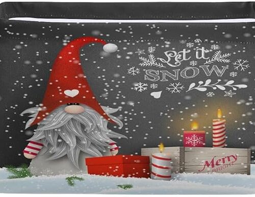 Winter Gnomes Storage Basket