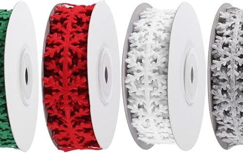 1 Snowflake Ribbon Lace