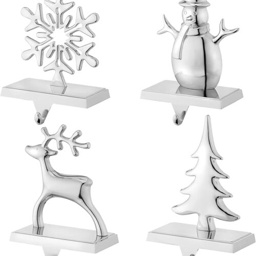 1 Christmas Stocking Holders for Mantel