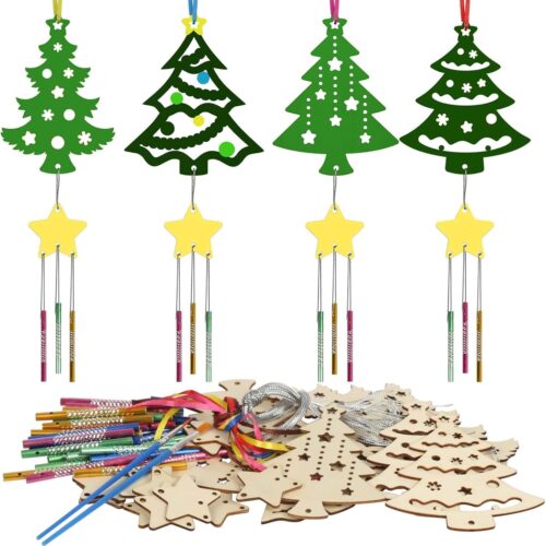 12 Pack Wind Chime Kit for Kids