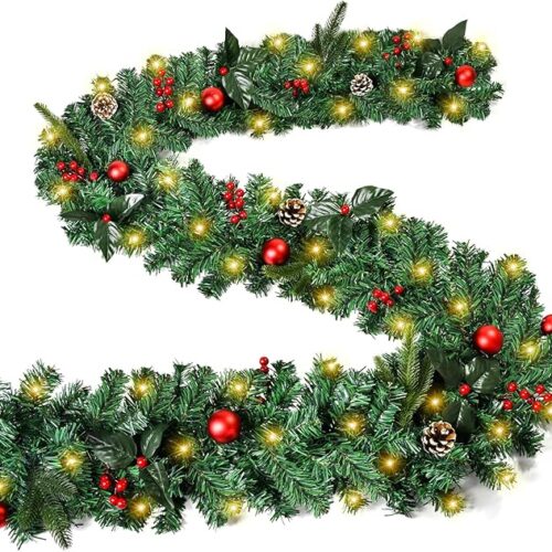 1 Artificial Christmas Hanging Garland