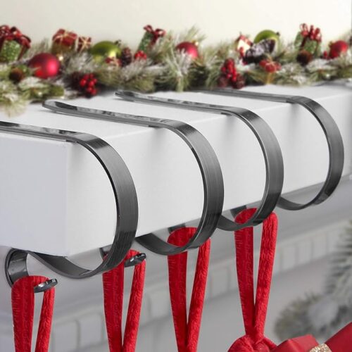 1 Scratch-free Christmas Stocking Holders