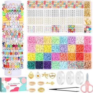 Clay Beads Bracelet Making Kit