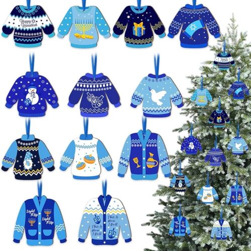 1 Winter Sweater Pendant for Christmas Tree Decor