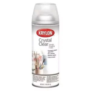 Krylon K01303007 Spray Paint, Crystal Clear, Gloss, 11 Oz