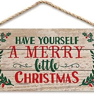 Christmas Door Hanging Sign
