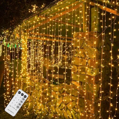 Remote Control Christmas Decorative Hanging String Lights