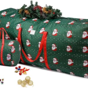 Christmas Tree Storage Bag Fits for 7.5ft, 9ft Disassembled Tree