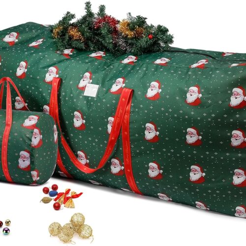 1 Christmas Tree Storage Bag Fits for 7.5ft, 9ft Disassembled Tree