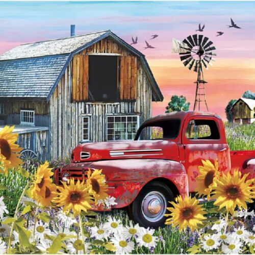 1 5D DIY Diamond Painting Kits for Adults Kids 15.7X11.8 in
