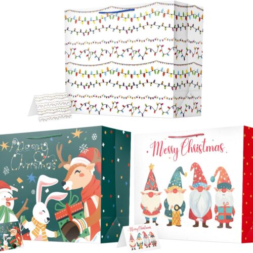 Extra Large Christmas Gift Bag Giant Paper Bag 19.6"