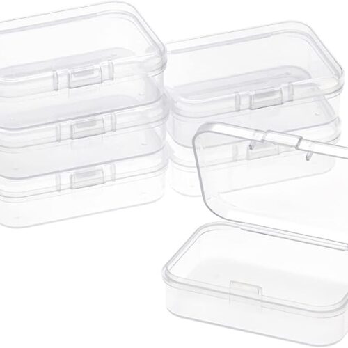Rectangle Small Clear Plastic Storage Containers