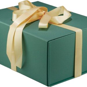 Green Gift Box,9" X 7" X 4