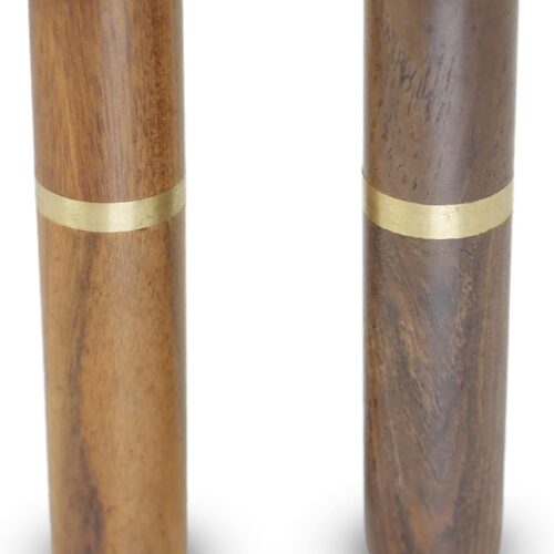 1 Home Wooden Portable Sewing Needles Storage Case, 2 Pack