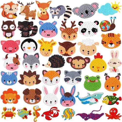 1 Easy to DIY Creative Diamond Art Sticker Craft